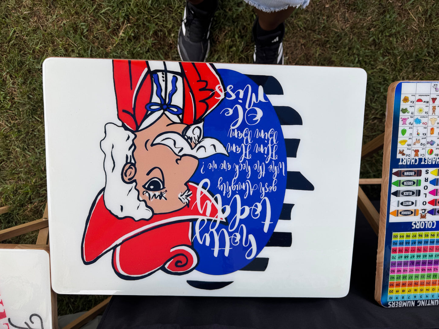 Ole Miss Tray Table raffle
