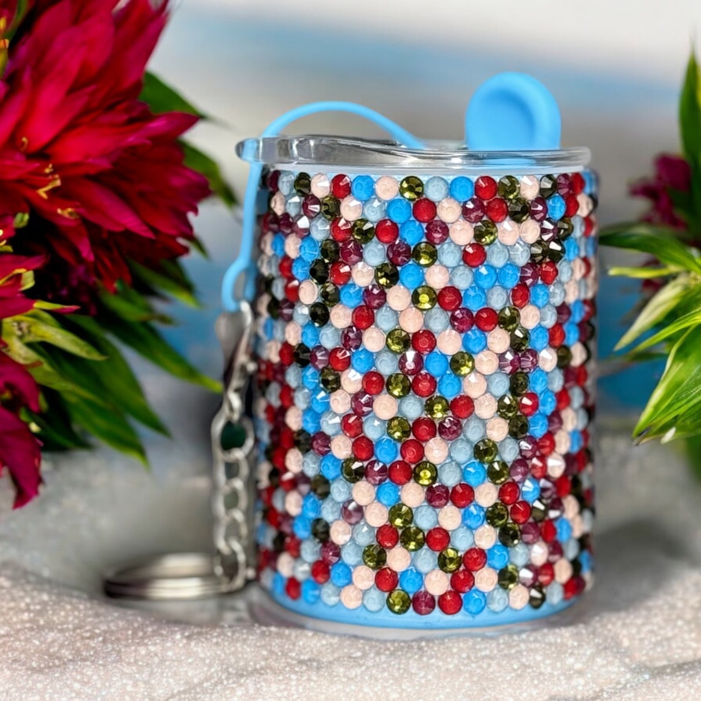 Rhinestone 3 oz shot glass RTS