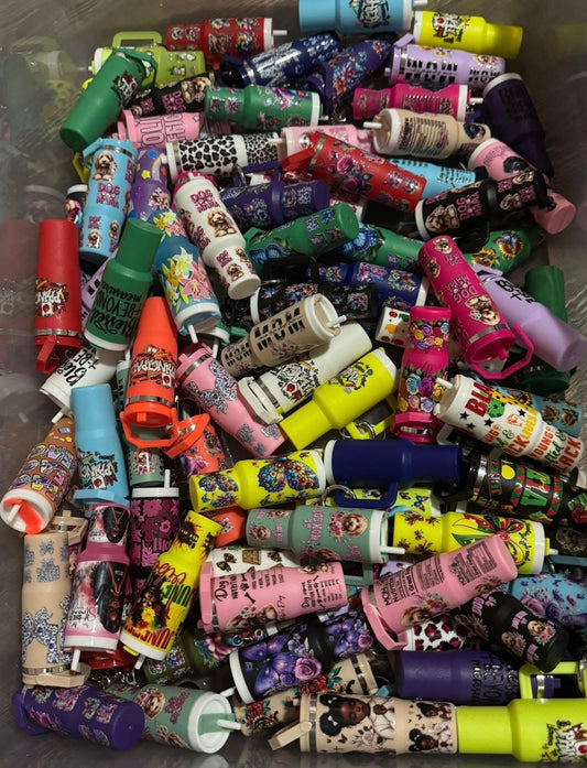 Mini Tumbler Keychains – Fun, Bold & Full of Personality